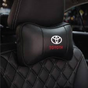 TRD PU Leather Head Rest Pillow