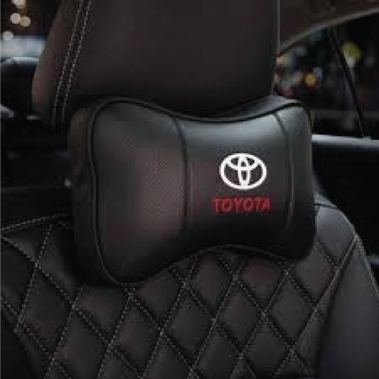 TRD PU Leather Head Rest Pillow