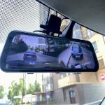ALPINE DRM-M10 Dashcam 9.66 Inch Full Screen Streaming HD 1080p Rear-1080p Wi-FI