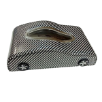 Car Shape Dashboard Tissue Box | Elegant Design | Black Beige Brown