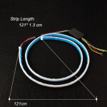 LED Smile Trunk Turning Light