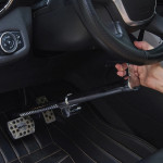 Stainless Steel Steering Wheel Lock