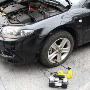 Portable 2 Cylinder Heavy Duty Tire Inflator Pump