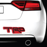 Stylish TRD Metal Sticker