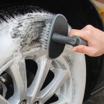Car Tire Washing Brush | Gray Color