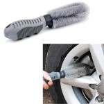 Wheel Rim Cleaning Brush | Grey